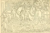 An illustration from The songs and music of Friedrich Froebel's Mother play (Mutter und kose lieder) (1901)
