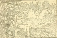 An illustration from The songs and music of Friedrich Froebel's Mother play (Mutter und kose lieder) (1901)