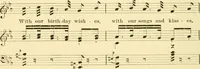An illustration from The songs and music of Friedrich Froebel's Mother play (Mutter und kose lieder) (1901)
