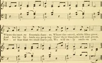 An illustration from The songs and music of Friedrich Froebel's Mother play (Mutter und kose lieder) (1901)