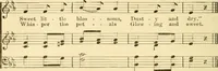 An illustration from The songs and music of Friedrich Froebel's Mother play (Mutter und kose lieder) (1901)