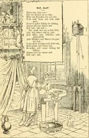 An illustration from The songs and music of Friedrich Froebel's Mother play (Mutter und kose lieder) (1901)