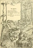 An illustration from The songs and music of Friedrich Froebel's Mother play (Mutter und kose lieder) (1901)