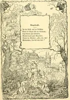 An illustration from The songs and music of Friedrich Froebel's Mother play (Mutter und kose lieder) (1901)
