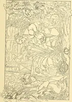 An illustration from The songs and music of Friedrich Froebel's Mother play (Mutter und kose lieder) (1901)