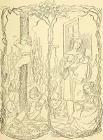 An illustration from The songs and music of Friedrich Froebel's Mother play (Mutter und kose lieder) (1901)