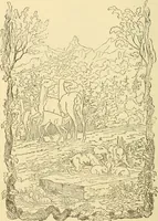 An illustration from The songs and music of Friedrich Froebel's Mother play (Mutter und kose lieder) (1901)