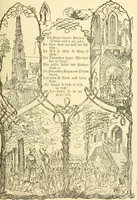 An illustration from The songs and music of Friedrich Froebel's Mother play (Mutter und kose lieder) (1901)