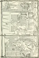 An illustration from The Songs and music of Friedrich Froebel's Mother play : (Mutter und kose lieder) : songs newly translated and furnished with new music (1895)