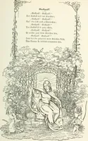 An illustration from The Songs and music of Friedrich Froebel's Mother play : (Mutter und kose lieder) : songs newly translated and furnished with new music (1895)
