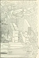 An illustration from The Songs and music of Friedrich Froebel's Mother play : (Mutter und kose lieder) : songs newly translated and furnished with new music (1895)