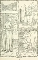 An illustration from The Songs and music of Friedrich Froebel's Mother play : (Mutter und kose lieder) : songs newly translated and furnished with new music (1895)