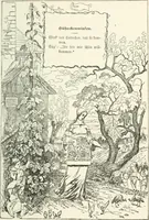 An illustration from The Songs and music of Friedrich Froebel's Mother play : (Mutter und kose lieder) : songs newly translated and furnished with new music (1895)