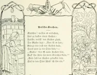 An illustration from The Songs and music of Friedrich Froebel's Mother play : (Mutter und kose lieder) : songs newly translated and furnished with new music (1895)