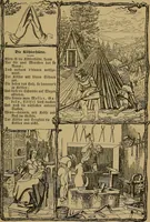 An illustration from The songs and music of Friedrich Froebel's Mother play (Mutter und kose Lieder) (1895)