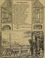 An illustration from The songs and music of Friedrich Froebel's Mother play (Mutter und kose Lieder) (1895)