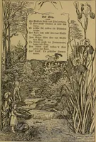 An illustration from The songs and music of Friedrich Froebel's Mother play (Mutter und kose Lieder) (1895)