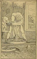 An illustration from The songs and music of Friedrich Froebel's Mother play (Mutter und kose Lieder) (1895)