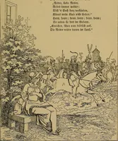 An illustration from The songs and music of Friedrich Froebel's Mother play (Mutter und kose Lieder) (1895)