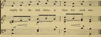 An illustration from The songs and music of Friedrich Froebel's Mother play (Mutter und kose Lieder) (1895)