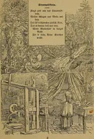 An illustration from The songs and music of Friedrich Froebel's Mother play (Mutter und kose Lieder) (1895)