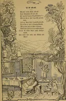 An illustration from The songs and music of Friedrich Froebel's Mother play (Mutter und kose Lieder) (1895)