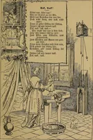 An illustration from The songs and music of Friedrich Froebel's Mother play (Mutter und kose Lieder) (1895)