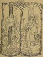 An illustration from The songs and music of Friedrich Froebel's Mother play (Mutter und kose Lieder) (1895)