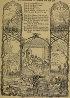 An illustration from The songs and music of Friedrich Froebel's Mother play (Mutter und kose Lieder) (1895)