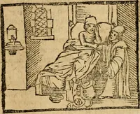 An illustration from Æsopi Phrygis Fabulae graece et latine, cum aliis quibusdam opusculis : quorum indicem sequens pagella indicabit (1616)