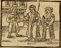 An illustration from Æsopi Phrygis Fabulae graece et latine, cum aliis quibusdam opusculis : quorum indicem sequens pagella indicabit (1616)