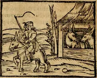 Picture 54 of 68 from Æsopi Phrygis Fabulae graece et latine, cum aliis quibusdam opusculis : quorum indicem sequens pagella indicabit (1616), leaf 287