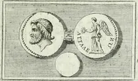 An illustration from Sopra una medaglia di Attalo Filadelfo e sopra una parimente d'Annia Faustina : altre due dissertazioni (1747)