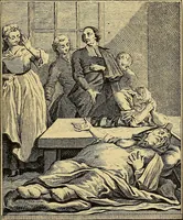 An illustration from Sorcellerie, magnétisme, morphinisme, délire des grandeurs (1887)