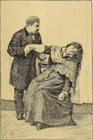An illustration from Sorcellerie, magnétisme, morphinisme, délire des grandeurs (1887)