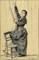 An illustration from Sorcellerie, magnétisme, morphinisme, délire des grandeurs (1887)