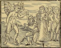 An illustration from Sorcellerie, magnétisme, morphinisme, délire des grandeurs (1887)