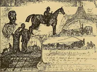 An illustration from Sorcellerie, magnétisme, morphinisme, délire des grandeurs (1887)