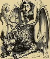 An illustration from Sorcellerie, magnétisme, morphinisme, délire des grandeurs (1887)