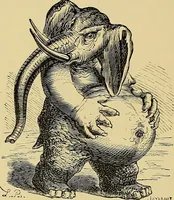 An illustration from Sorcellerie, magnétisme, morphinisme, délire des grandeurs (1887)