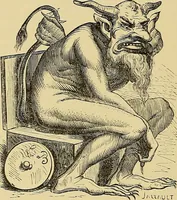 An illustration from Sorcellerie, magnétisme, morphinisme, délire des grandeurs (1887)