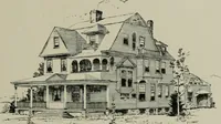 An illustration from Sound sense in suburban architecture, containing hints, suggestions, and bits of practical information for the building of inexpensive country houses (1893)