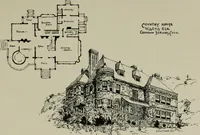 Picture 25 of 69 from Sound sense in suburban architecture, containing hints, suggestions, and bits of practical information for the building of inexpensive country houses (1893), leaf 40