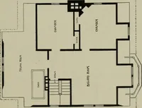 An illustration from Sound sense in suburban architecture, containing hints, suggestions, and bits of practical information for the building of inexpensive country houses (1893)