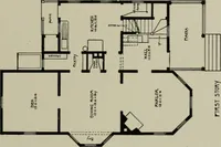 An illustration from Sound sense in suburban architecture, containing hints, suggestions, and bits of practical information for the building of inexpensive country houses (1893)