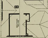 An illustration from Sound sense in suburban architecture, containing hints, suggestions, and bits of practical information for the building of inexpensive country houses (1893)