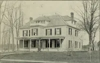 An illustration from Sound sense in suburban architecture, containing hints, suggestions, and bits of practical information for the building of inexpensive country houses (1893)