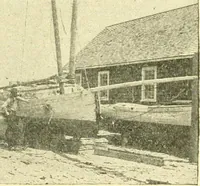 An illustration from Southward in Roamer; being a description of the inside route from New York to Florida (1907)