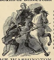 An illustration from Souvenir and official programme of the centennial celebration of George Washington's inauguration as first president of the United States (1889)