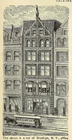 An illustration from Souvenir and official programme of the centennial celebration of George Washington's inauguration as first president of the United States (1889)